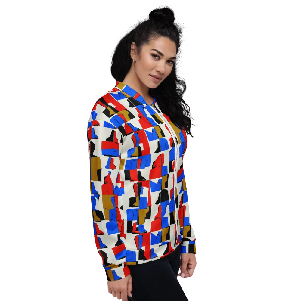 Primary Silhouettes on Bomber Jacket — Right