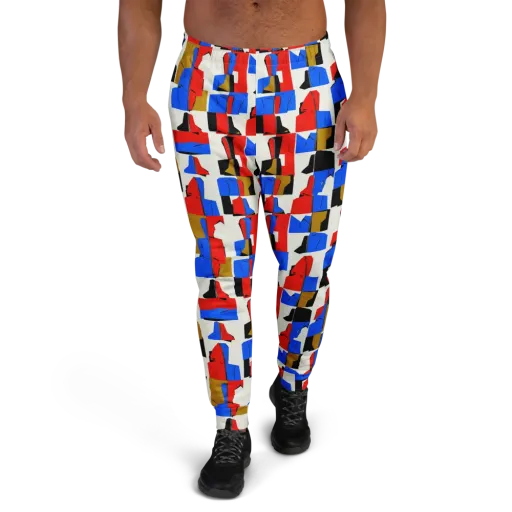 Primary Silhouettes on a Men's Joggers