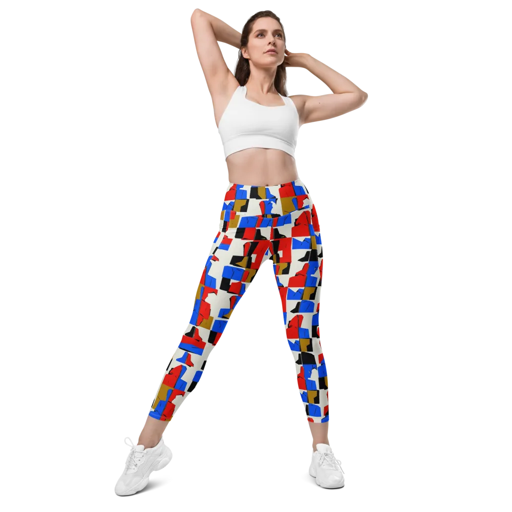Primary Silhouettes on Leggings with Pockets — Front