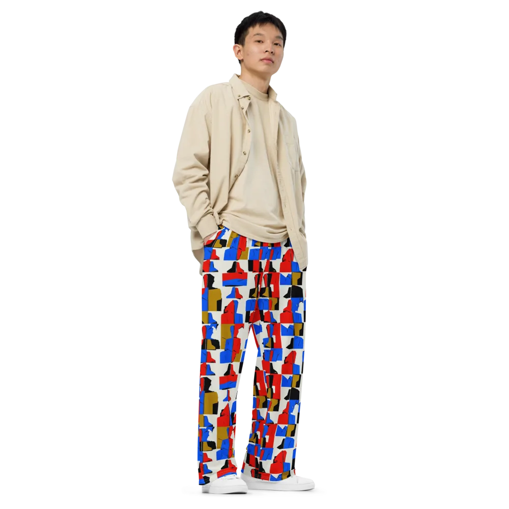 Primary Silhouettes on Wide-Leg Pants — Right Front