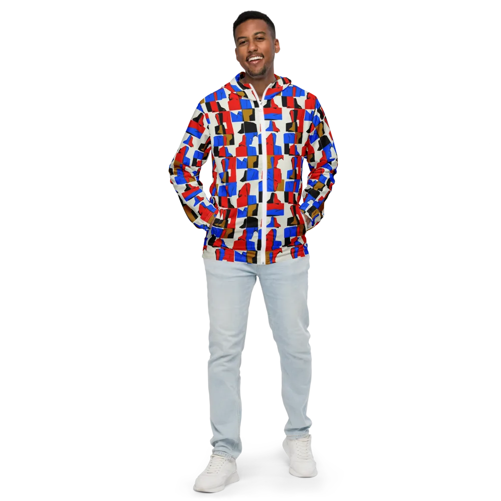 Primary Silhouettes on Men's Windbreaker — Front