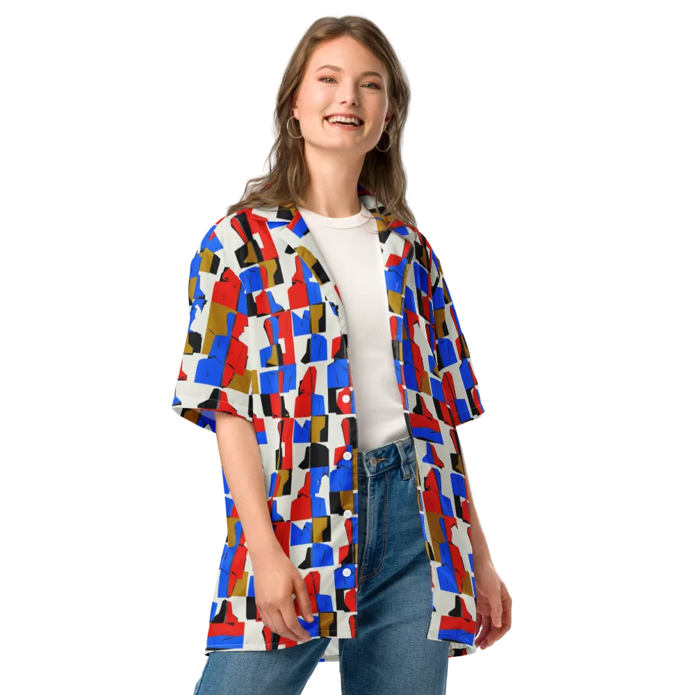 Primary Silhouettes on Button Shirt — Front