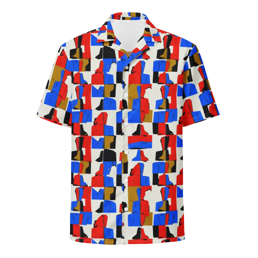 Primary Silhouettes on Button Shirt — Front