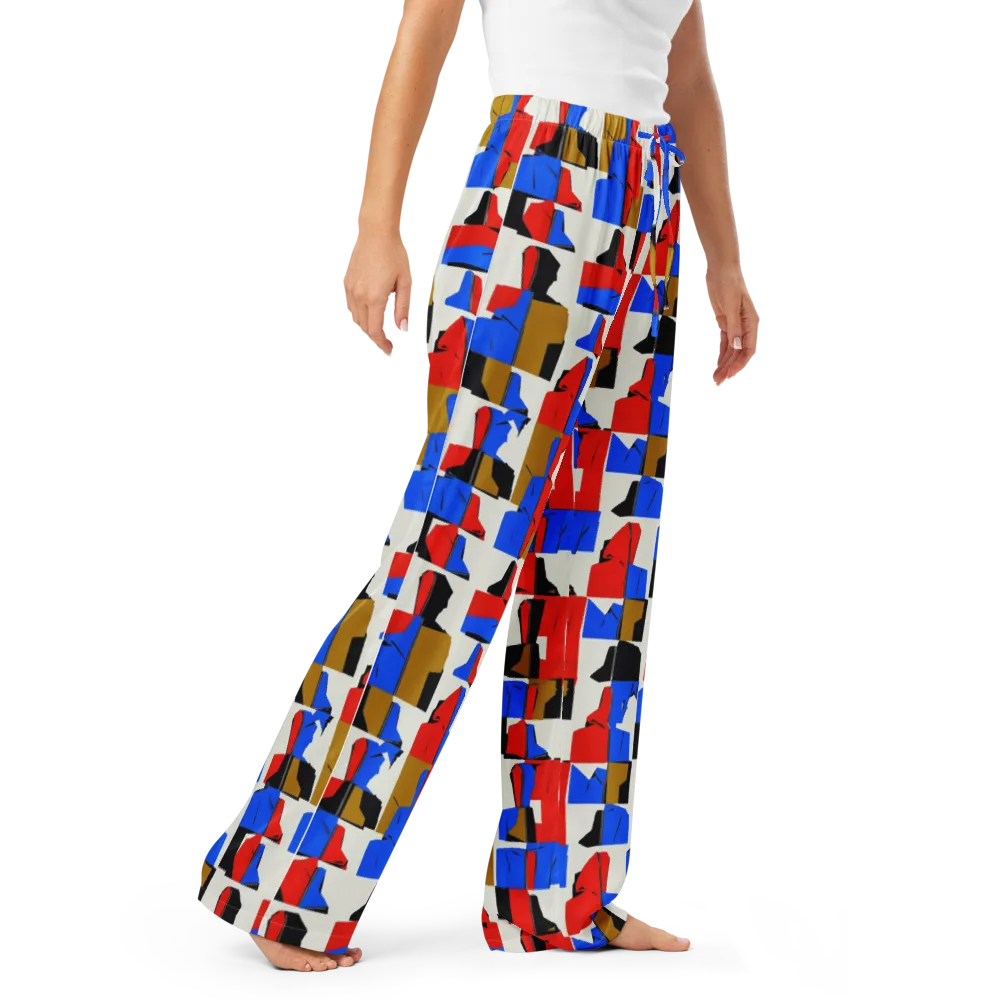 Primary Silhouettes on Women's Pajama Pants — Right Front