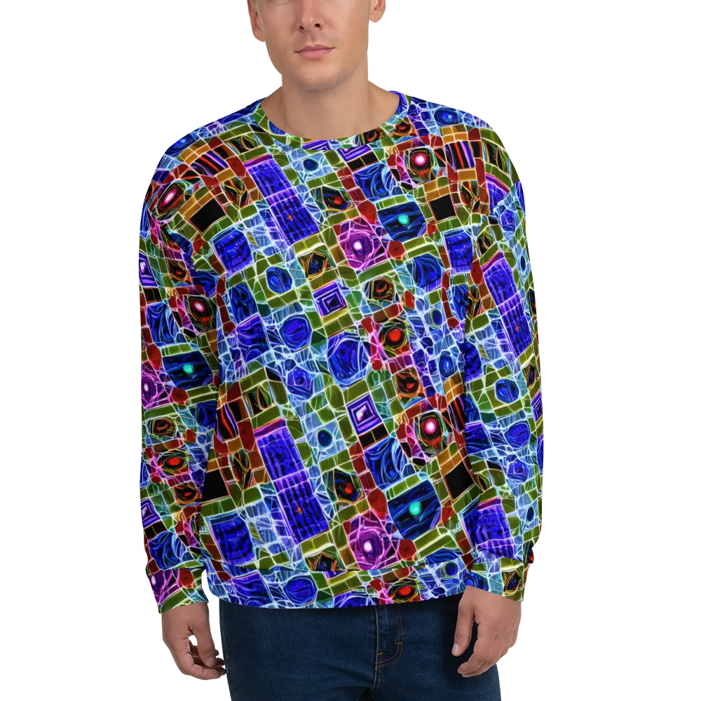 Neon Shardwork on Sweatshirt — Front