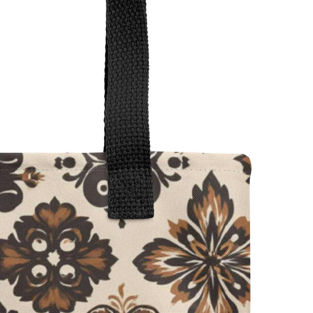 Cinnamon Damask on Tote Bag — Product details