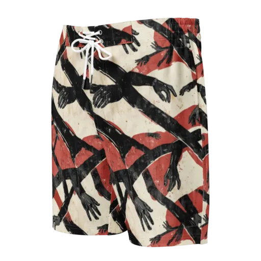 Midnight Reach on a Men's Board Shorts