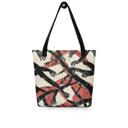 Midnight Reach on a Tote Bag