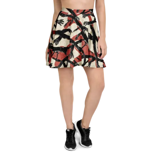 Midnight Reach on a Skater Skirt