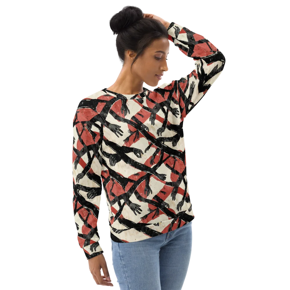 Midnight Reach on Sweatshirt — Right Front