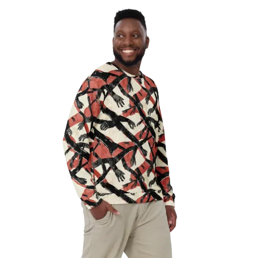 Midnight Reach on a Sweatshirt