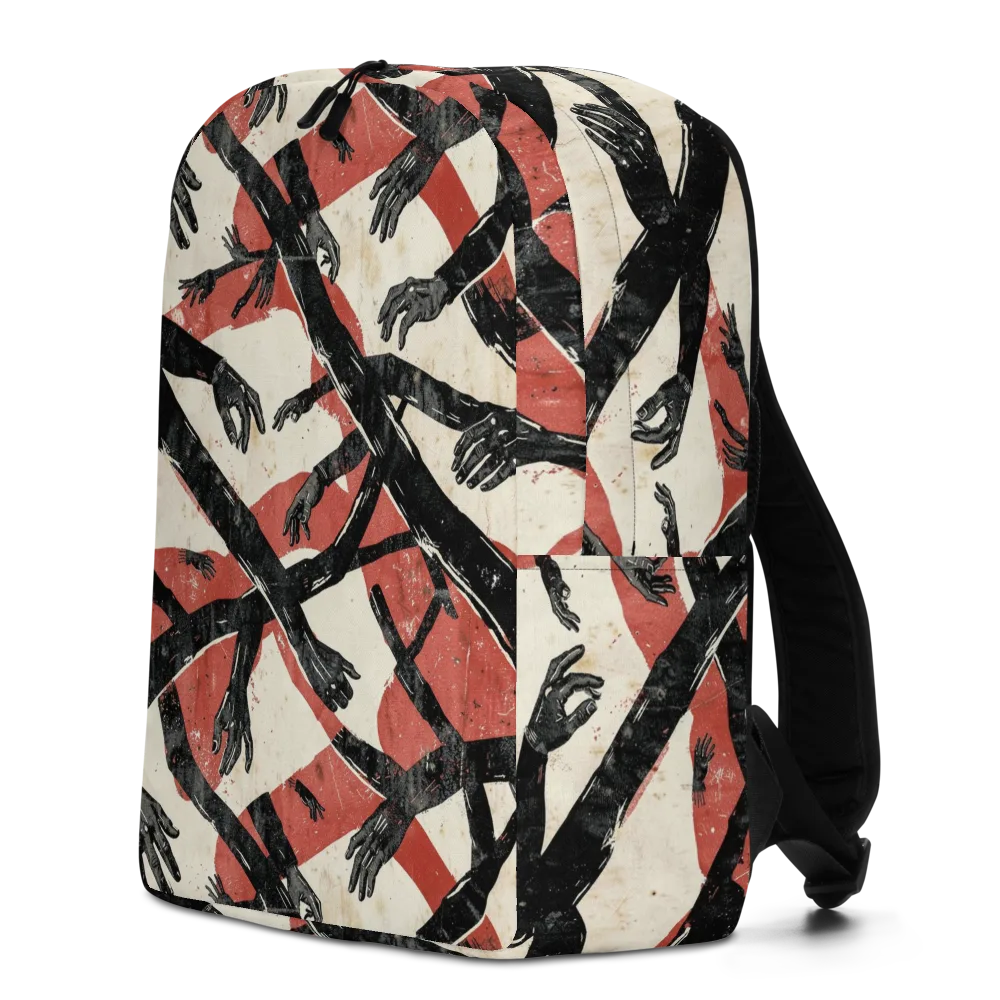 Midnight Reach on Minimalist Backpack — Left