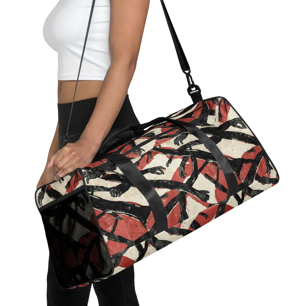 Midnight Reach on Duffle Bag — Front