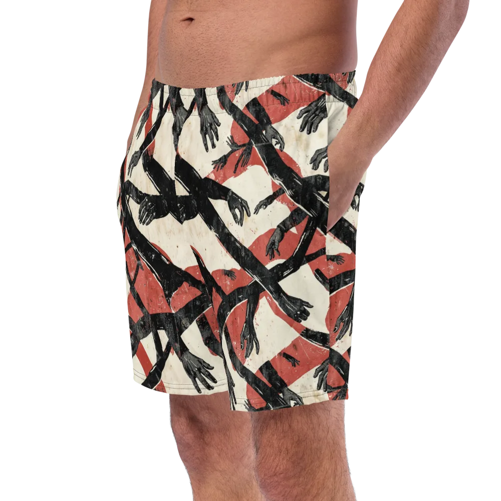 Midnight Reach on Swim Trunks — Left Front
