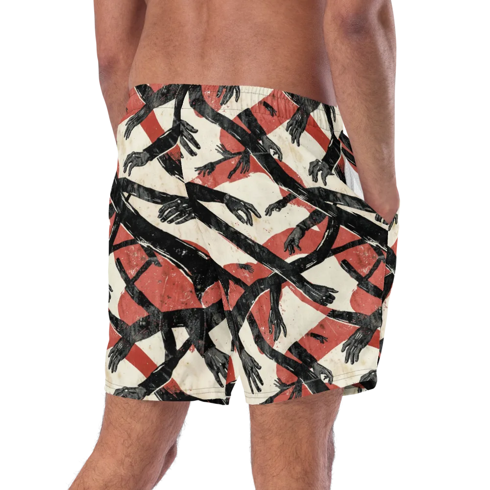 Midnight Reach on Swim Trunks — Right Back