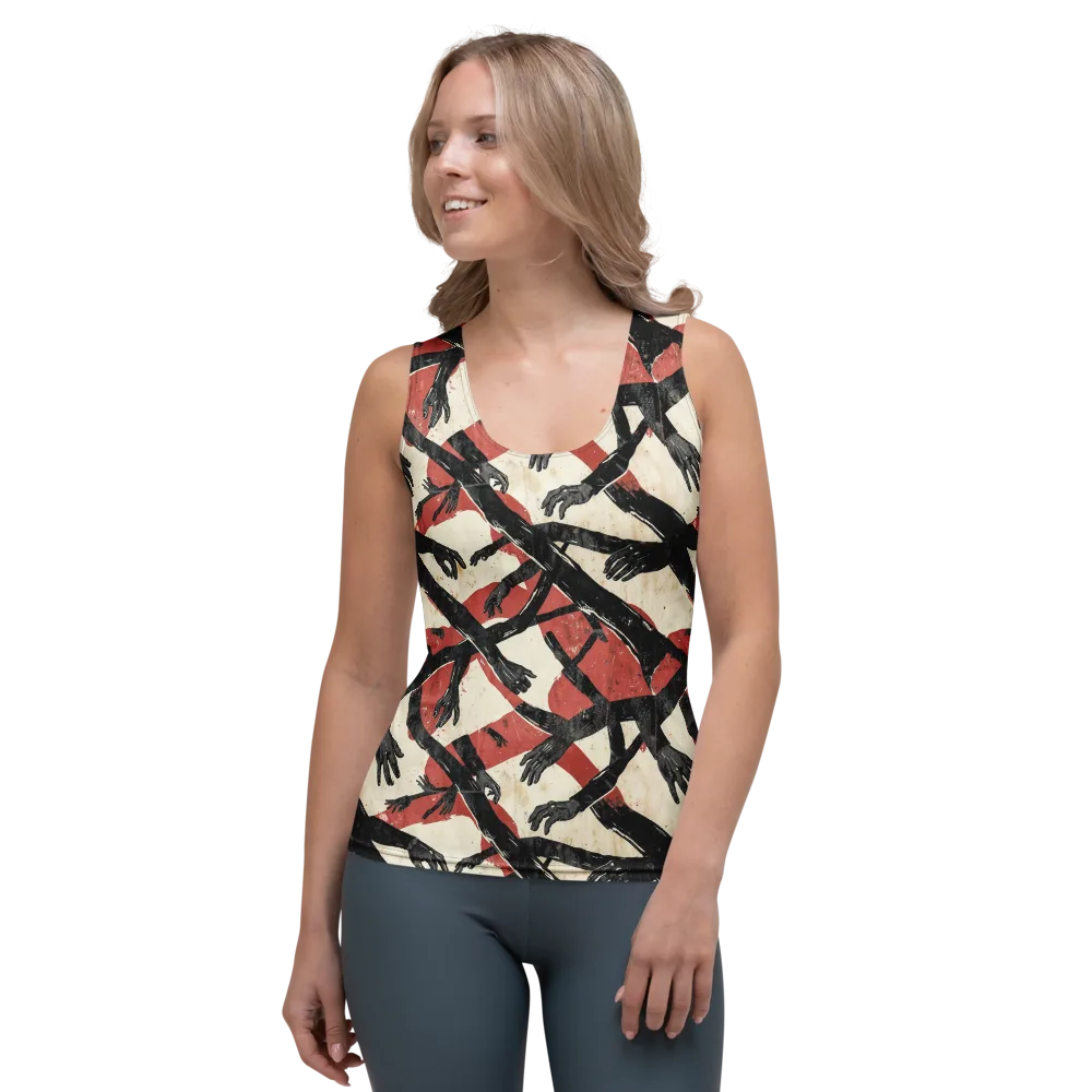 Midnight Reach on Women's Tank Top — Front