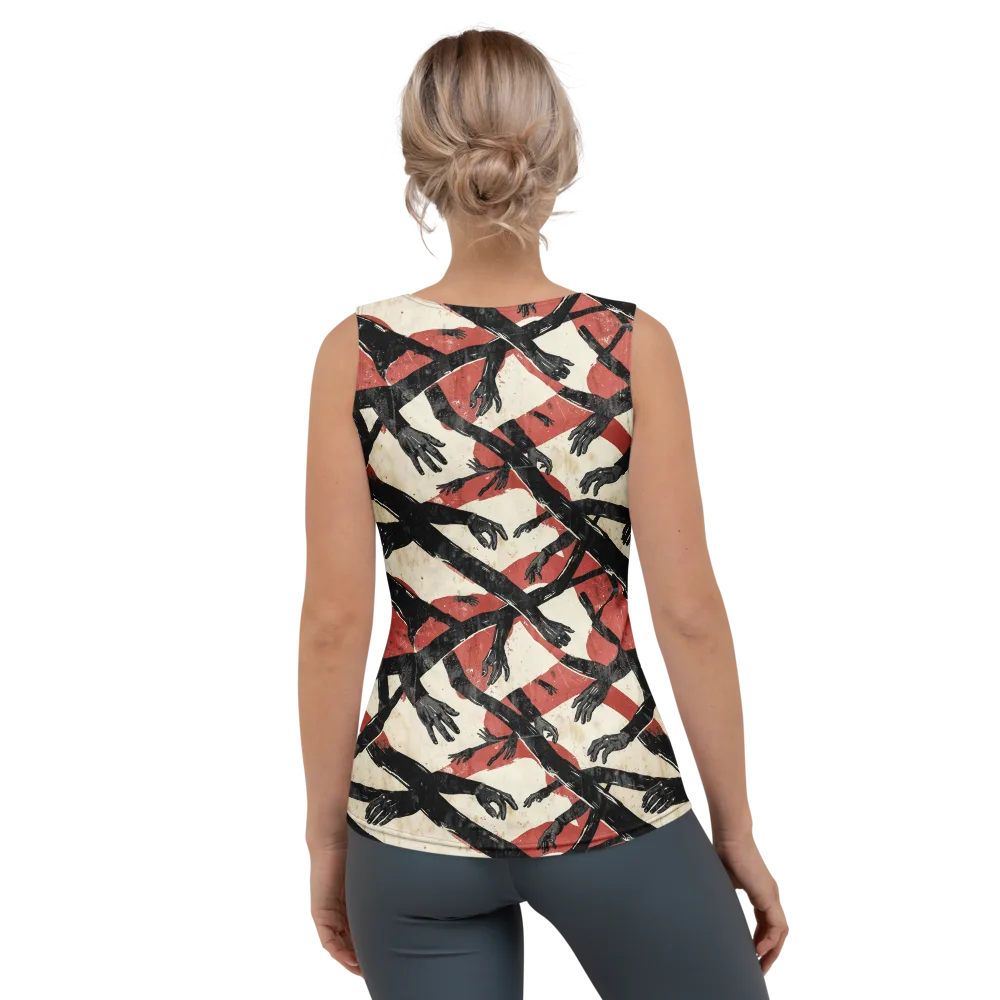 Midnight Reach on Women's Tank Top — Back