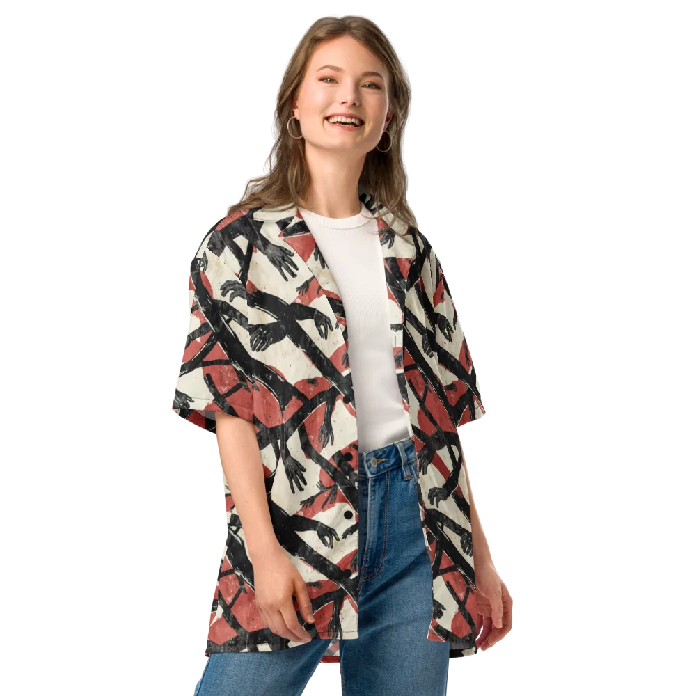 Midnight Reach on Button Shirt — Front