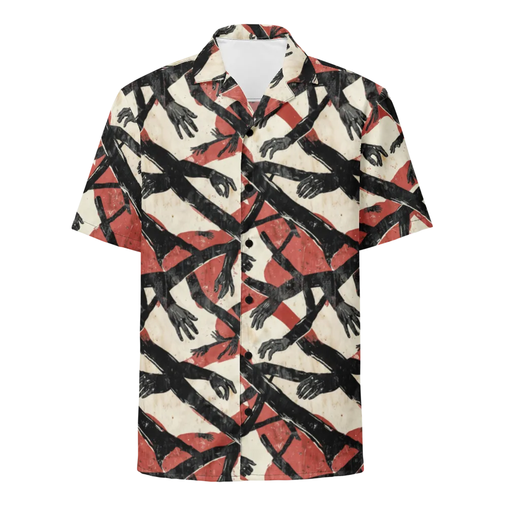 Midnight Reach on Button Shirt — Front