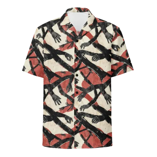 Midnight Reach on a Button Shirt
