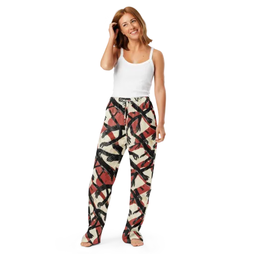 Midnight Reach on a Women's Pajama Pants