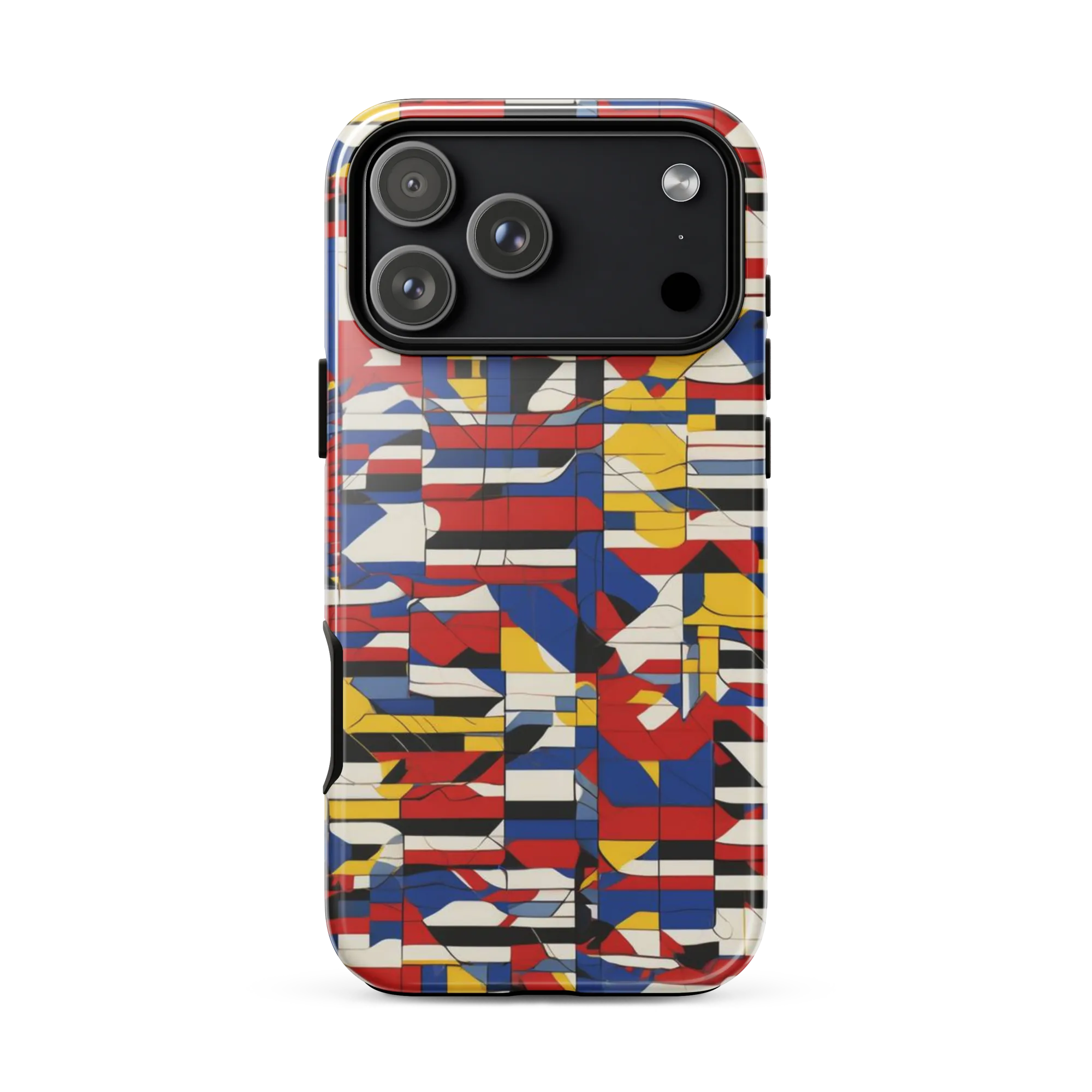 Chromatic Blueprint on Tough Case for iPhone® — Front