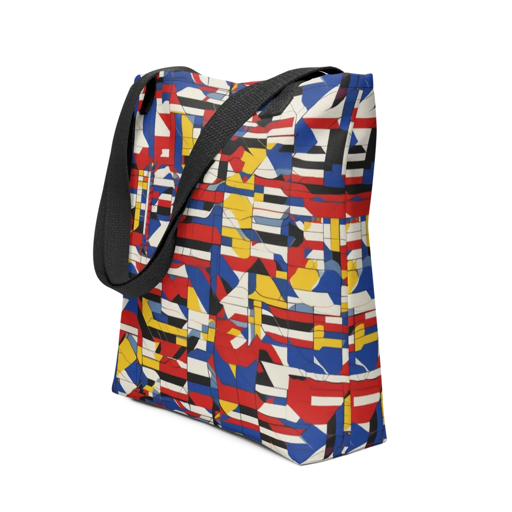 Chromatic Blueprint on Tote Bag — Front