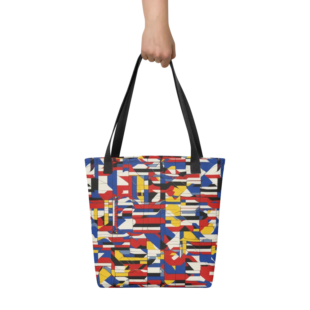 Chromatic Blueprint on Tote Bag — Front