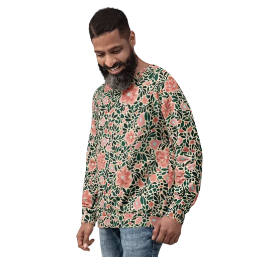 Rosewater Meadow on a Sweatshirt