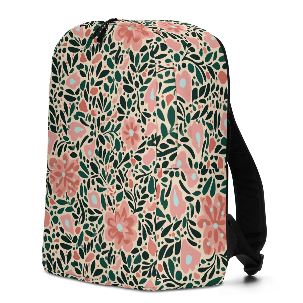 Rosewater Meadow on Minimalist Backpack — Left