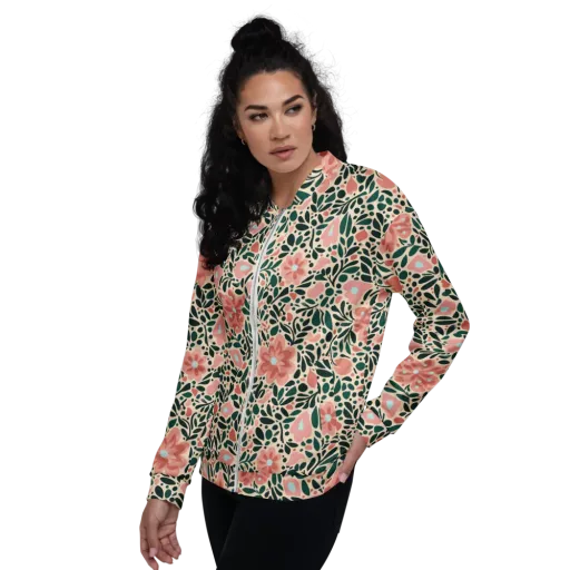 Rosewater Meadow on a Bomber Jacket