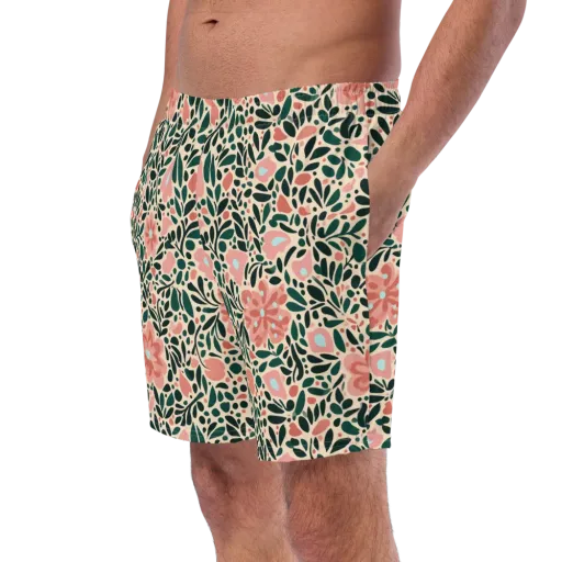 Rosewater Meadow on a Swim Trunks