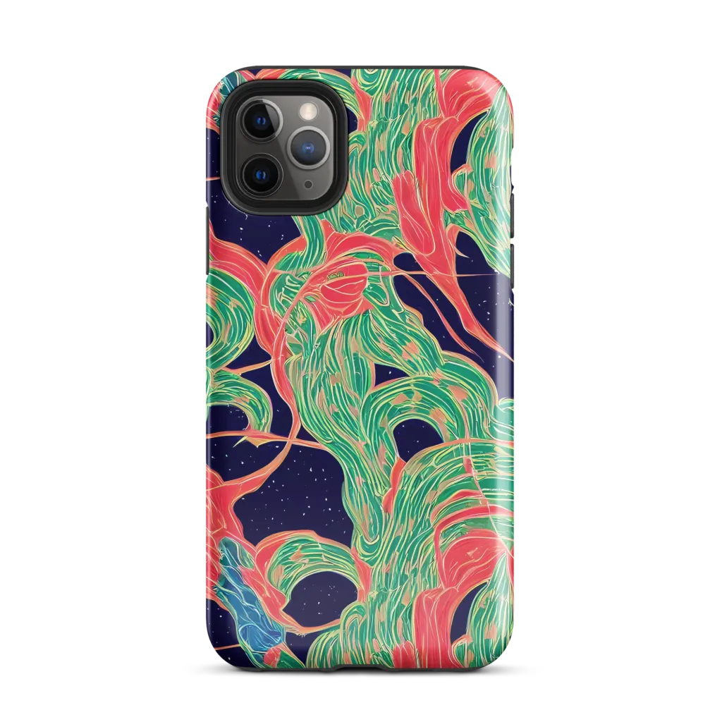 Midnight Jungle on Tough Case for iPhone® — Front