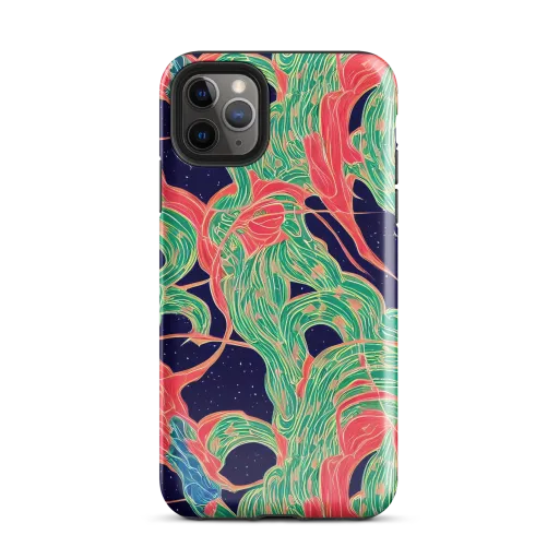 Midnight Jungle on a Tough Case for iPhone®