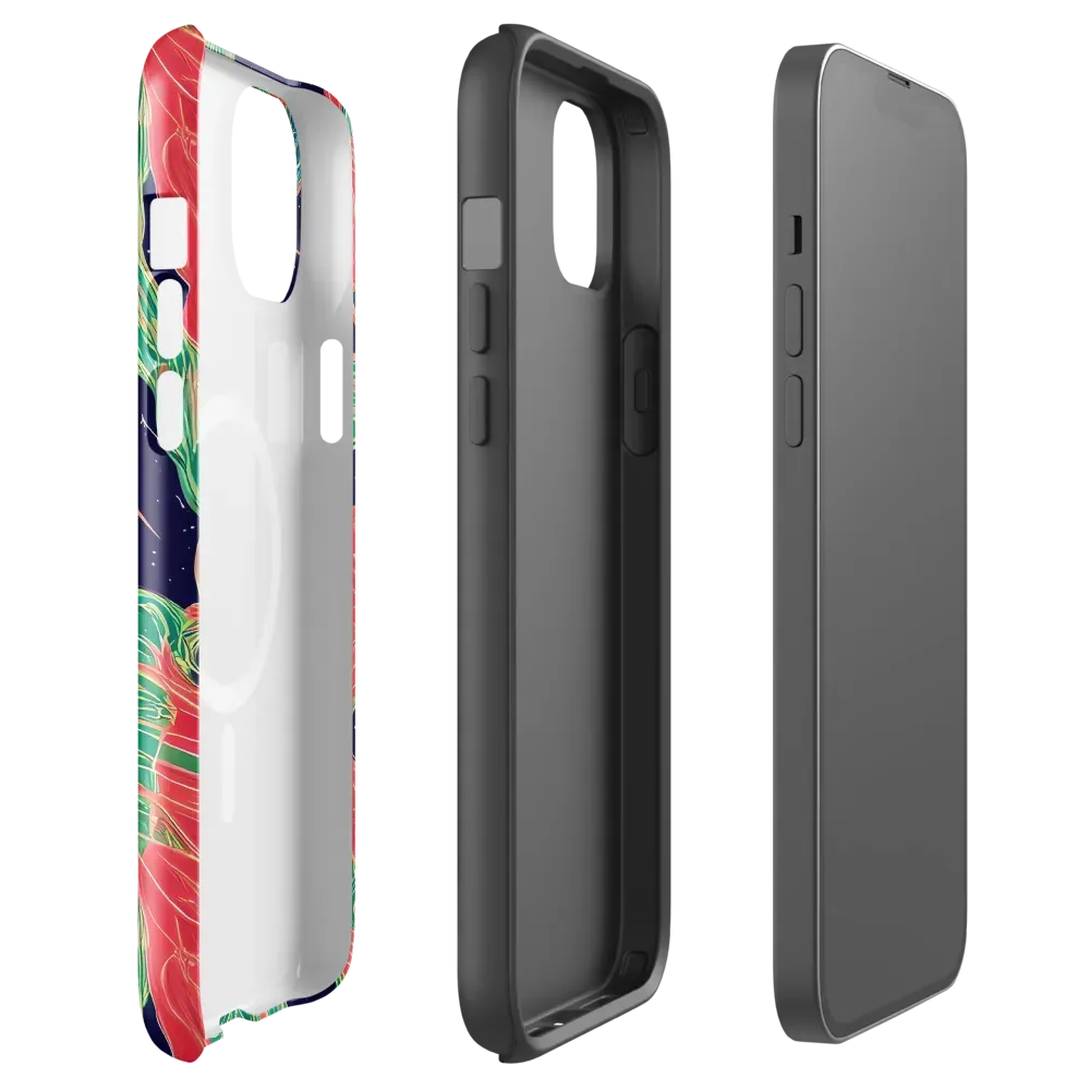 Midnight Jungle on MagSafe Tough Case for iPhone® — Front