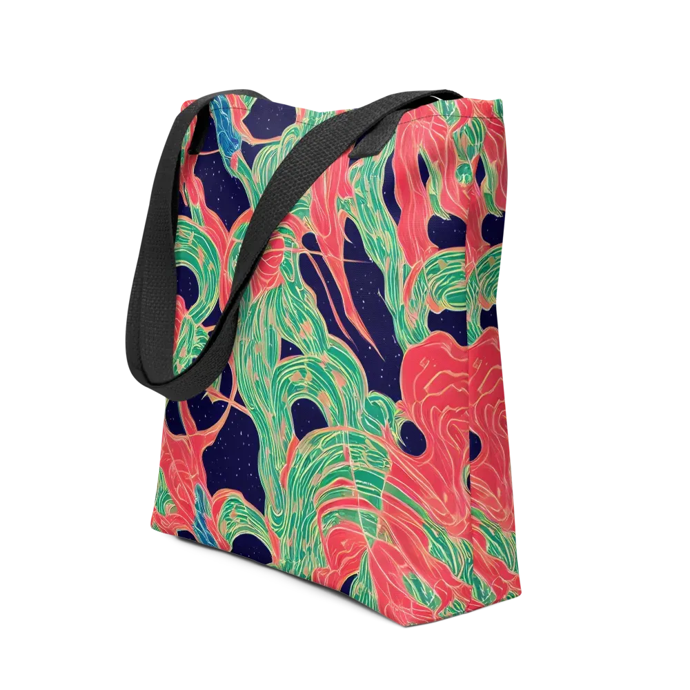 Midnight Jungle on Tote Bag — Front