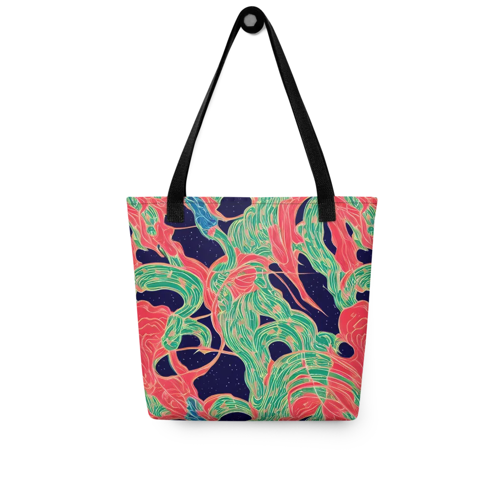 Midnight Jungle on Tote Bag — Front
