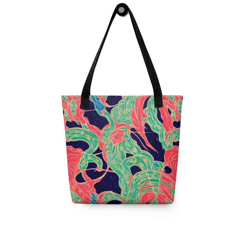 Midnight Jungle on Tote Bag — Front