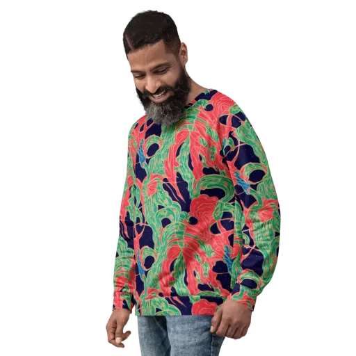 Midnight Jungle on a Sweatshirt