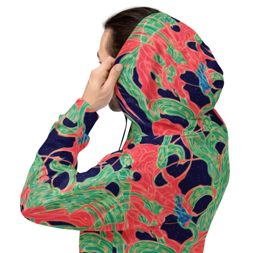 Midnight Jungle on a Hoodie