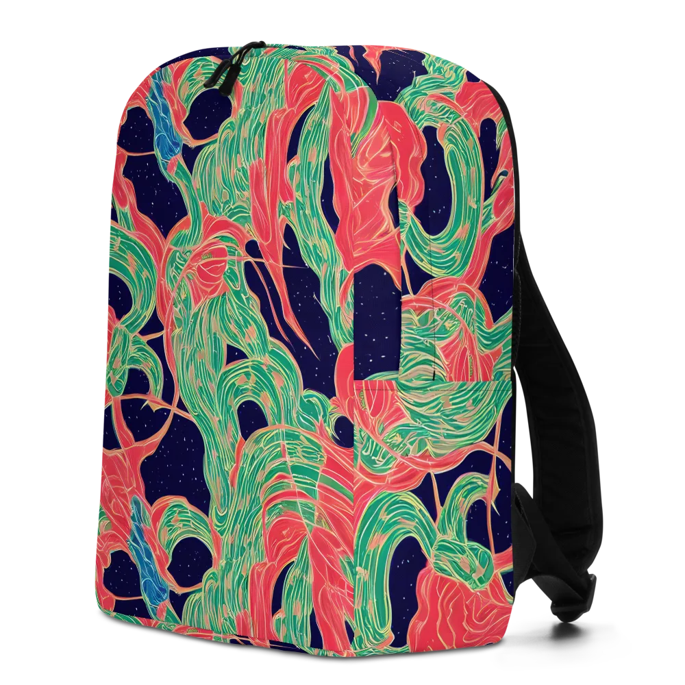 Midnight Jungle on Minimalist Backpack — Left