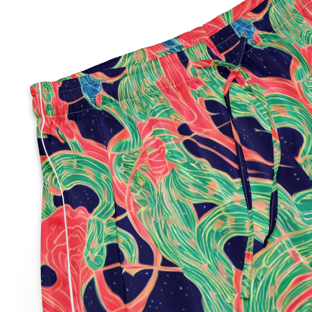 Midnight Jungle on Women's Pajama Shorts — Product details
