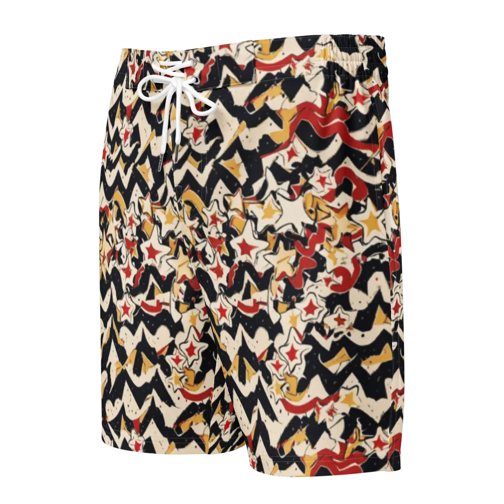 Riot of Stars on Men's Board Shorts — Front