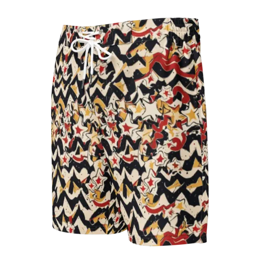 Riot of Stars on a Men's Board Shorts