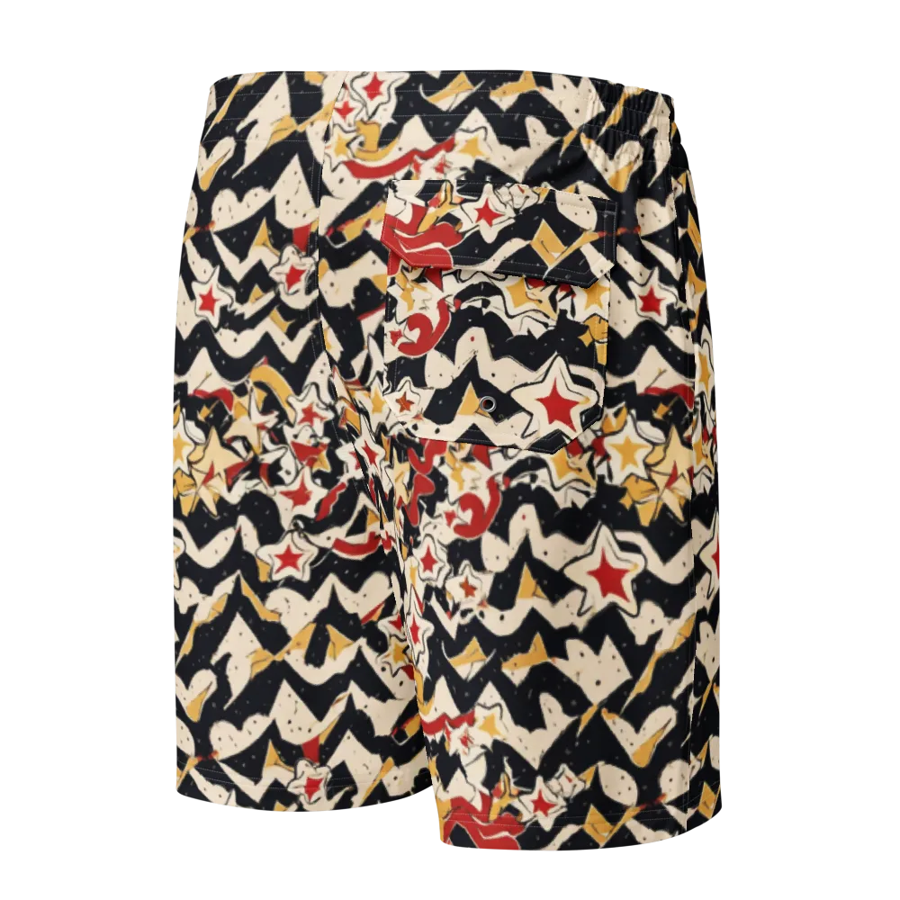 Riot of Stars on Men's Board Shorts — Back