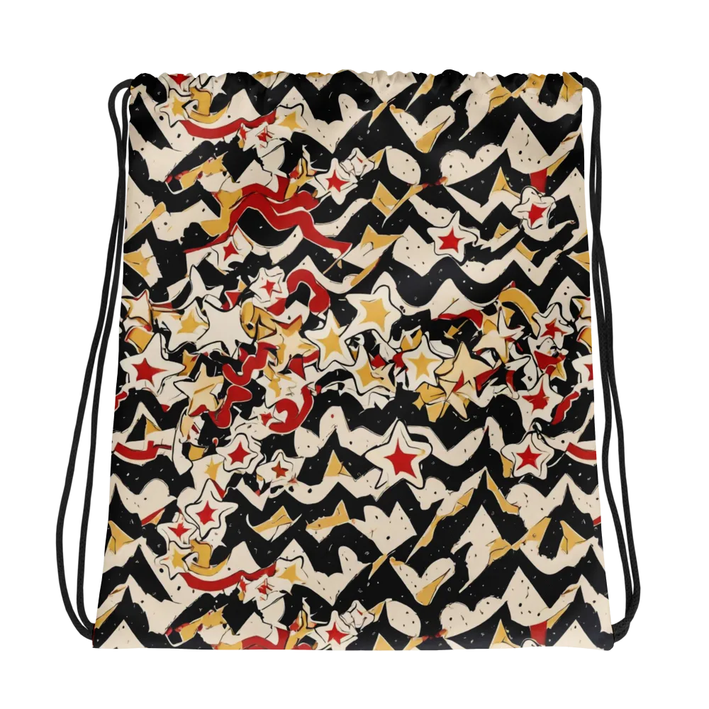 Riot of Stars on Drawstring Bag — Photo