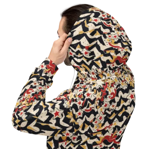 Riot of Stars on a Hoodie