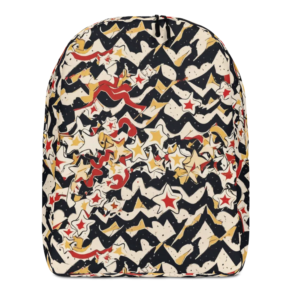 Riot of Stars on Minimalist Backpack — Front