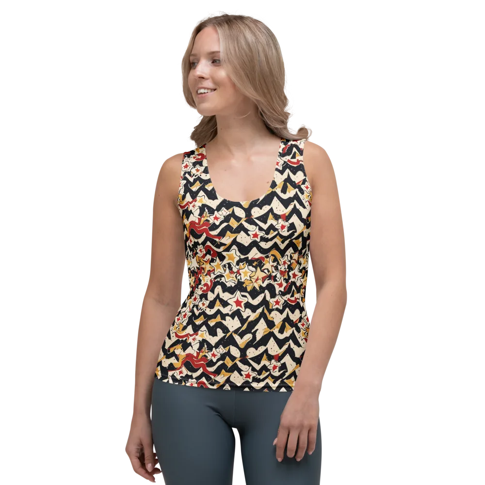 Riot of Stars on Women's Tank Top — Front