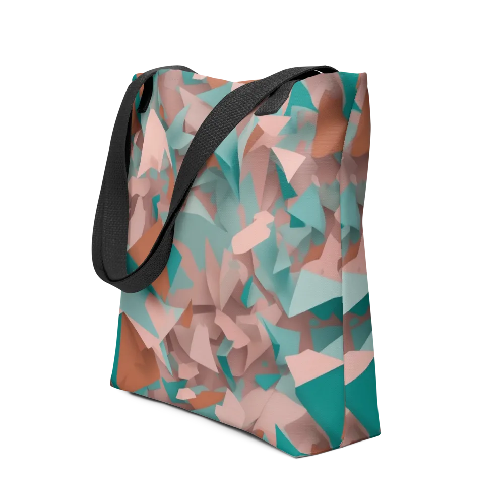 Mint Shatter on Tote Bag — Front